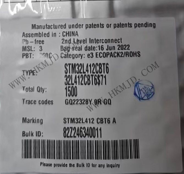 STM32L412CBT6